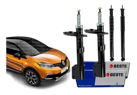 Kit Amortiguadores Renault Captur 2013 2021 Delanteros Tra Cuotas