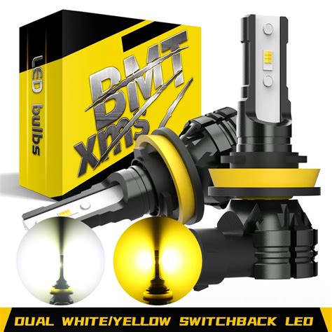 Bmtxms Luz Led Antiniebla L Mpara De Circulaci N Diurna Drl De Doble