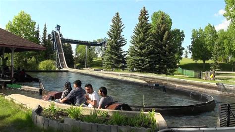 Calaway Park Calgary Alberta Canada Timber Falls In Calaway Park