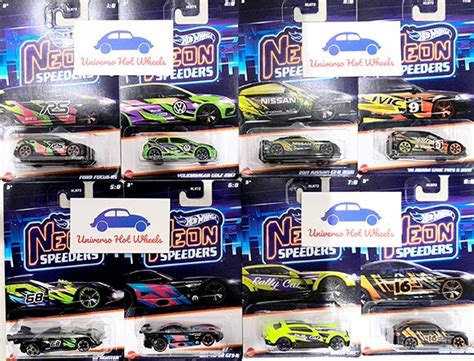 T Hunted A Nova S Rie Neon Speeders Chegou Na Loja Universo Hot Wheels