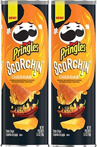 Pringles Scorchin Paquete De Patatas Fritas Cheddar