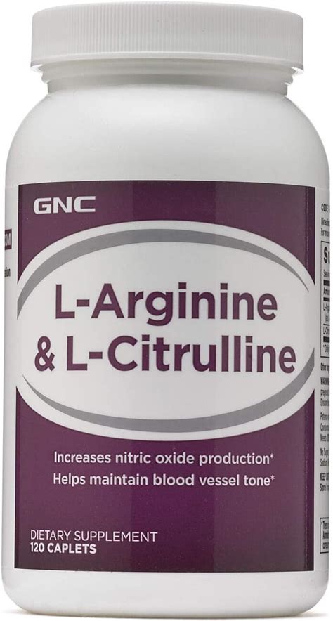 GNC L Arginina Y L Citrulina Amazon Mx Salud Y Cuidado Personal