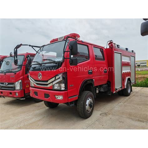 Dongfeng Dfac Wd Water Tank Fire Fighter Fighting Truck China