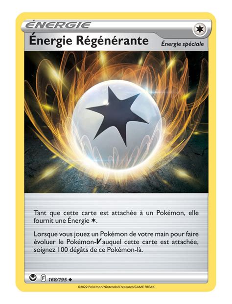 FR Pokémon Carte EB12 168 195 Énergie Régénérante