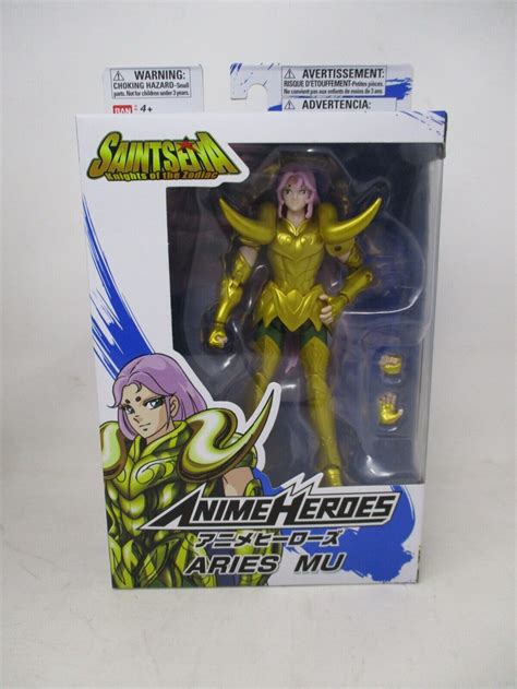 Saint Seiya: Knights of the Zodiac Anime Heros Aries Mu Figure ...