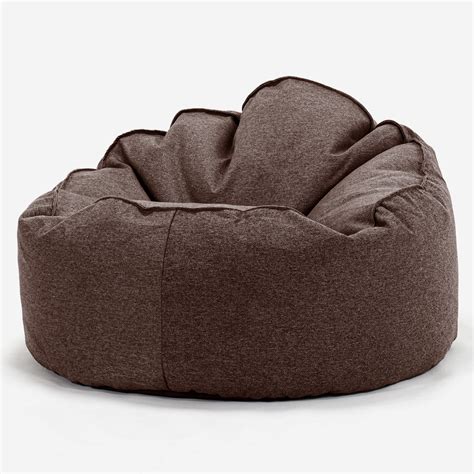 Lounge Pug Interalli Adult Bean Bag Chair Uk Archi Gaming Beanbags Brown Big Bertha Original Uk