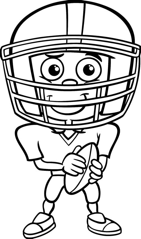 Football Printable Coloring Pages