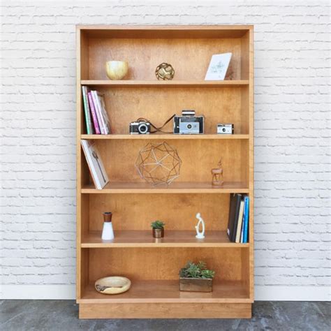 Cherry Wood Bookcase - Etsy