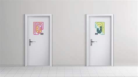 Washroom Signage Design (NGMA)-New Delhi :: Behance