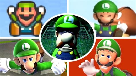 Evolution Of Luigi Deaths And Game Over Screens 1983 2017 Youtube