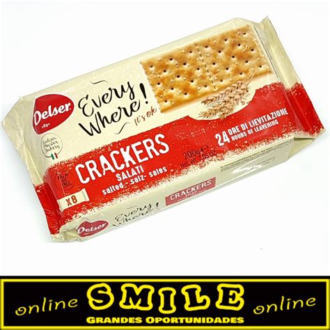 Crackers Salgadas - Delser | Smile - Grandes Oportunidades
