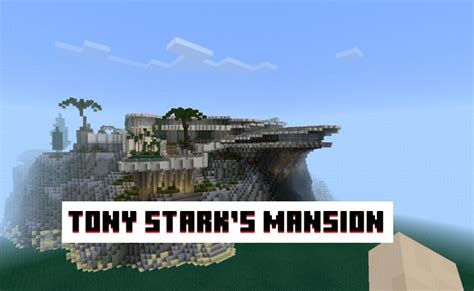 Tony Stark Mansion Minecraft Map