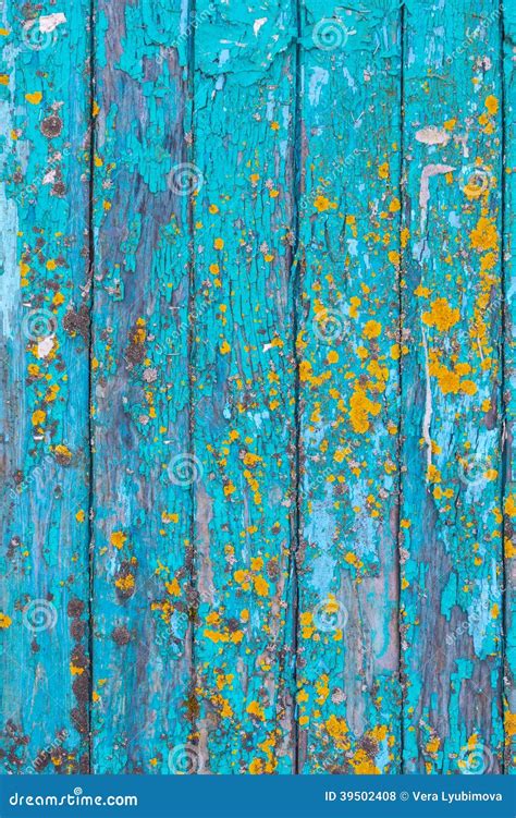 Textura De Madera Pintada Azul Del Fondo Foto De Archivo Imagen De