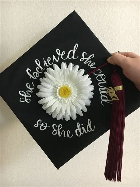 She Believed She Could So She Did Graduation Cap Nurse Graduation Cap Nursing School