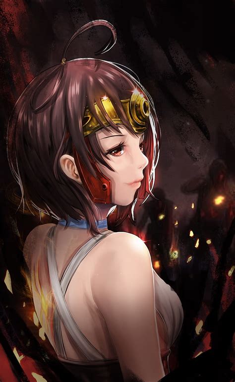 HD Wallpaper Koutetsujou No Kabaneri Mumei Anime Girls One Person