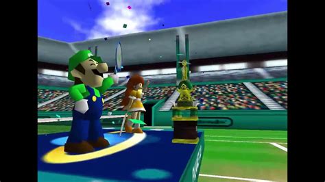 Mario Tennis 64 Doubles Planet Cup Luigi And Daisy YouTube