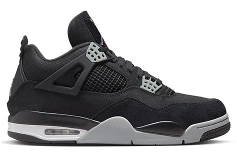 Restock: Air Jordan 4 Retro "Black Canvas" — Sneaker Shouts