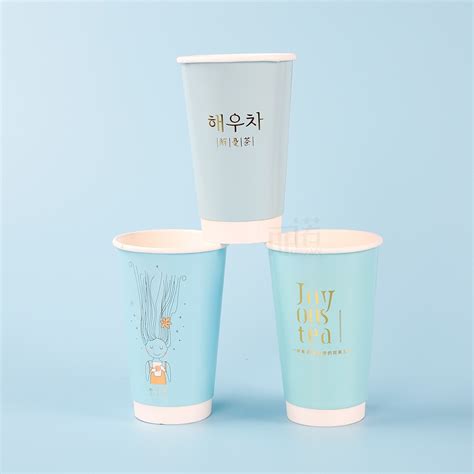 Oz Disposable Hot Coffee Double Wall Paper Cup Manufacturer