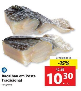 Promoção Bacalhau em Lidl