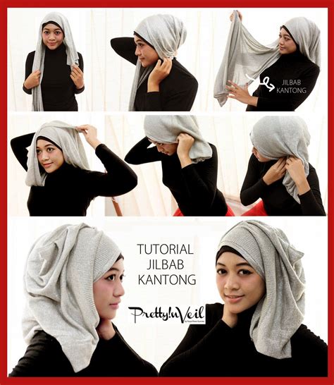 Tutorial Hijab Pashmina Simple