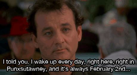 bill murray groundhog day gif - News Pedia Fair