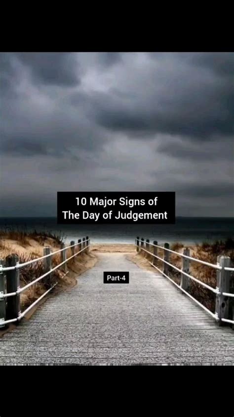 10 Major Signs of The Day Of Judgement Part-4 in 2022 | Quran ...