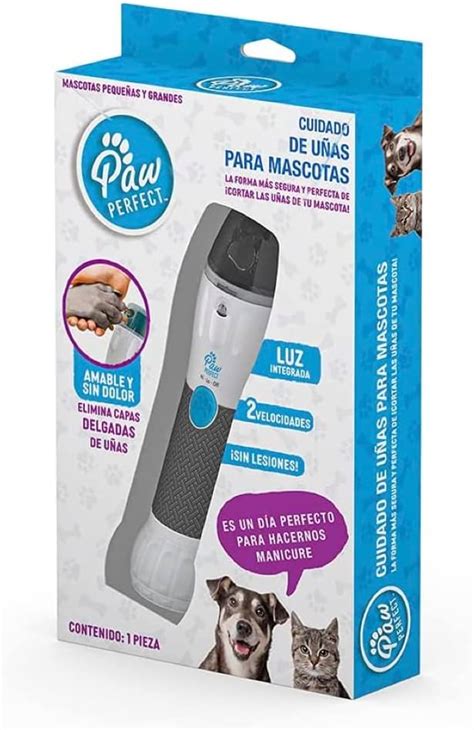 Casfuy Molinillo De U As Para Perros Con Luces Led Para Perros