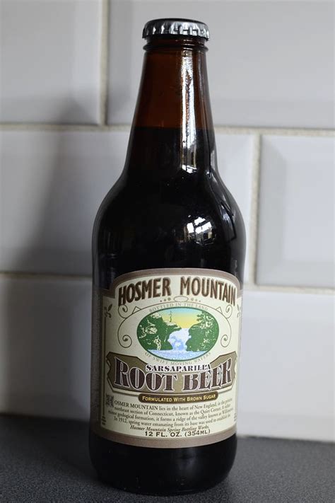 Robs Root Beer Review Hosmer Mountain Sarsaparilla Root Beer Review