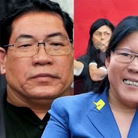 Pedro Castillo Peru President Vs Keiko Fujimori On Stable Diffusion