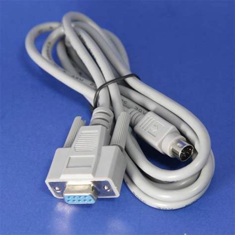 Serial Cable DB 9 F 8 Pin Mini DIN M 6 Ft PC PCCables