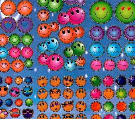 Gommettes Autocollantes Smileys Gommettes Enfants Magommette