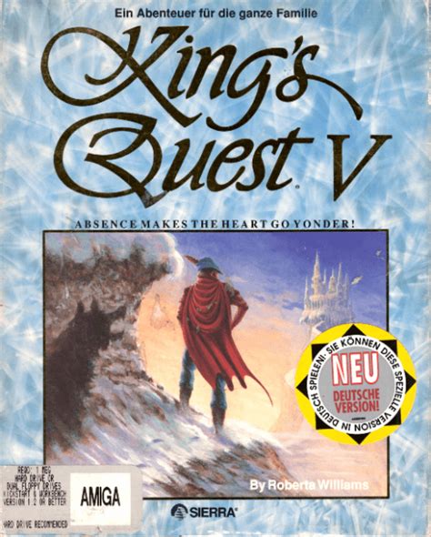 Buy King S Quest V Absence Makes The Heart Go Yonder For Amiga