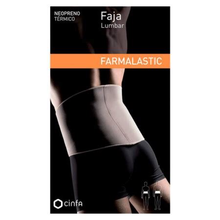 FARMALASTIC FAJA LUMBAR NEOPRENO TALLA MEDIANA