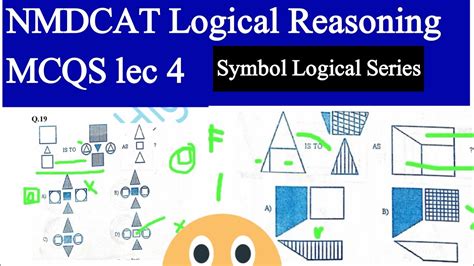 Nmdcat Logical Reasoning Lec Symbol Sereies Logical Mcqs By Studyhigh