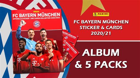 PANINI FC Bayern München Sticker und Cards Kollektion 2020 21 Album