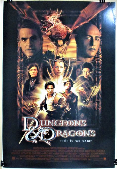 DUNGEONS & DRAGONS 2000 Original Rolled 27 X 40 Movie | Etsy