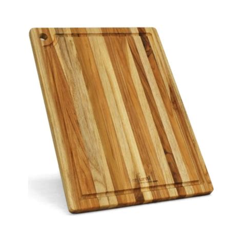 Teak Cutting Board Reversible Chopping Serving Board Multipurpose Food