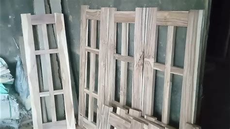 How To Make A Design Window Frame With Wood Solid Teak Wood Window