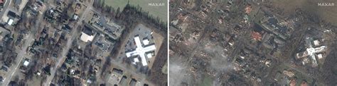 Photos Before And After Satellite Images Reveal Extent Of Tornadoes