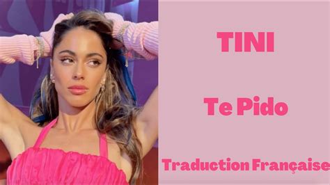 TINI Te Pido Letra Lyric YouTube