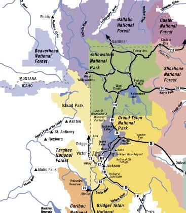 Jackson Hole Area Maps