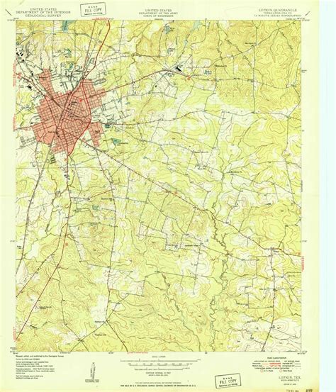 map of lufkin texas 5