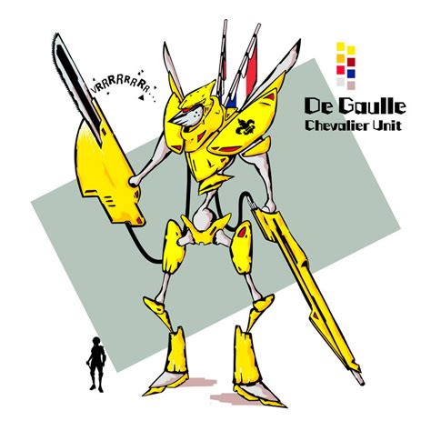 Cavalier Mecha 'de Gaulle' by Laduguer on DeviantArt