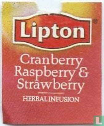 Cranberry Raspberry Strawberry Herbal Infusion Lipton LastDodo