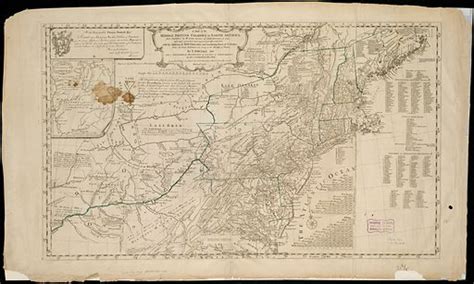 A map of the middle British colonies in North America free public ...