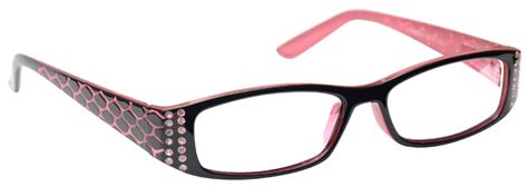 Uv Reader Reading Glasses Womens Ladies Designer Style Pink Ebay