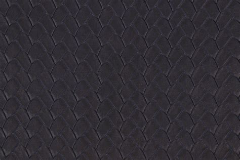 6.63 Yards Patterned Vinyl Upholstery Fabric in Black