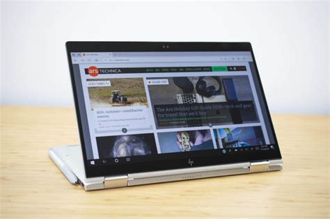 Hp Elitebook X Review Small Tweaks Made To A Stylish Work In