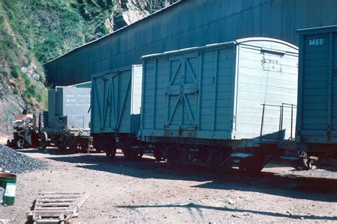 Manx Electric Railway Goods Vans 4 And 14 Derby Castle Tra Flickr