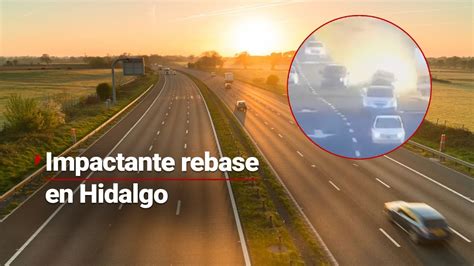 IMPACTANTE Camioneta Intenta Rebasar Y Termina Volcando A Un